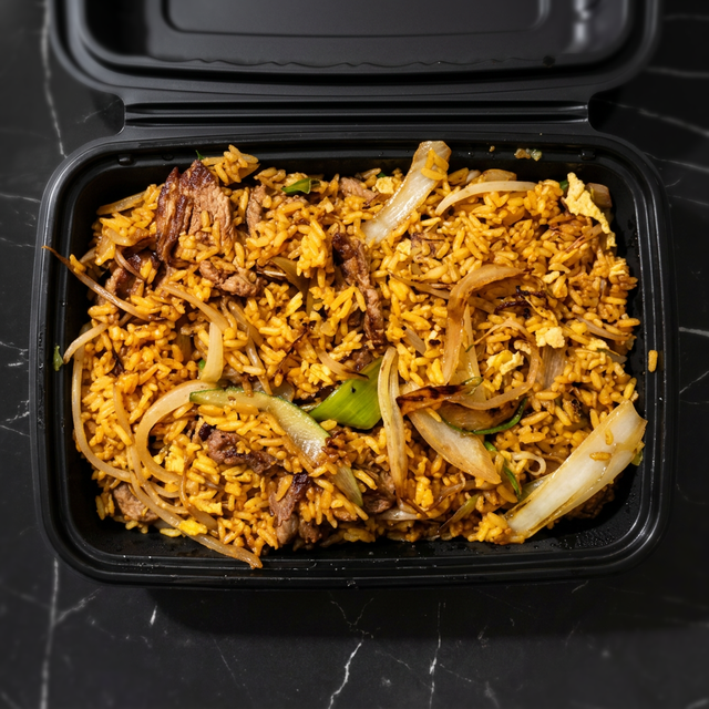 Beef Lo Mein or Fried Rice.