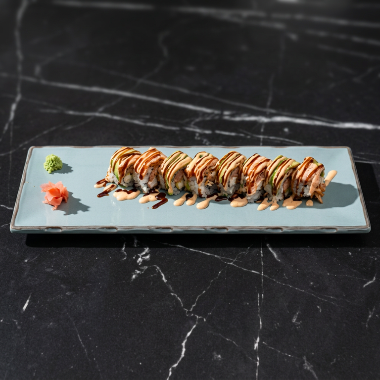 Delicious Volcano Roll Experience