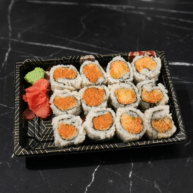 Spicy Crunchy Crab Roll.