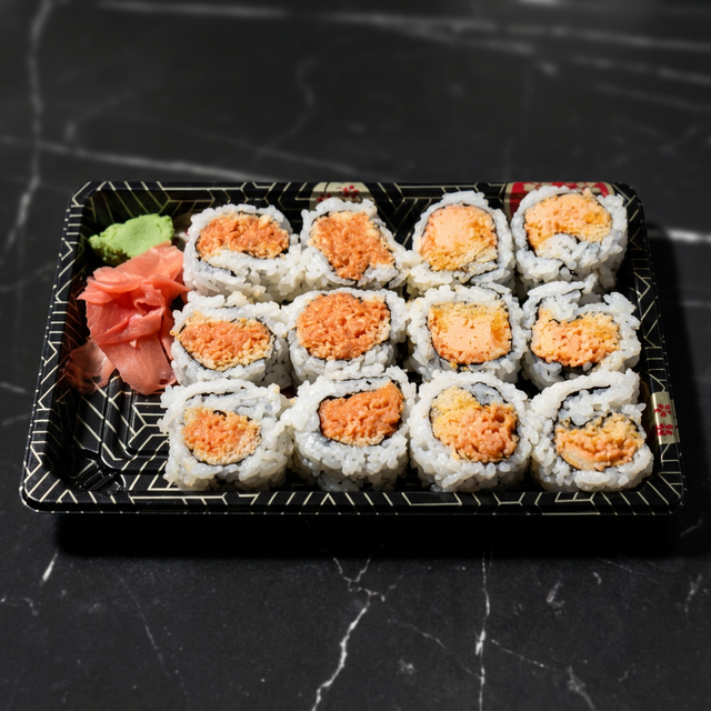 Spicy Crunchy Crab Roll.