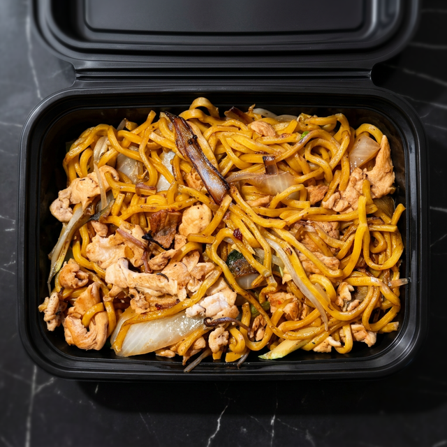 Chicken Lo Mein or Fried Rice.